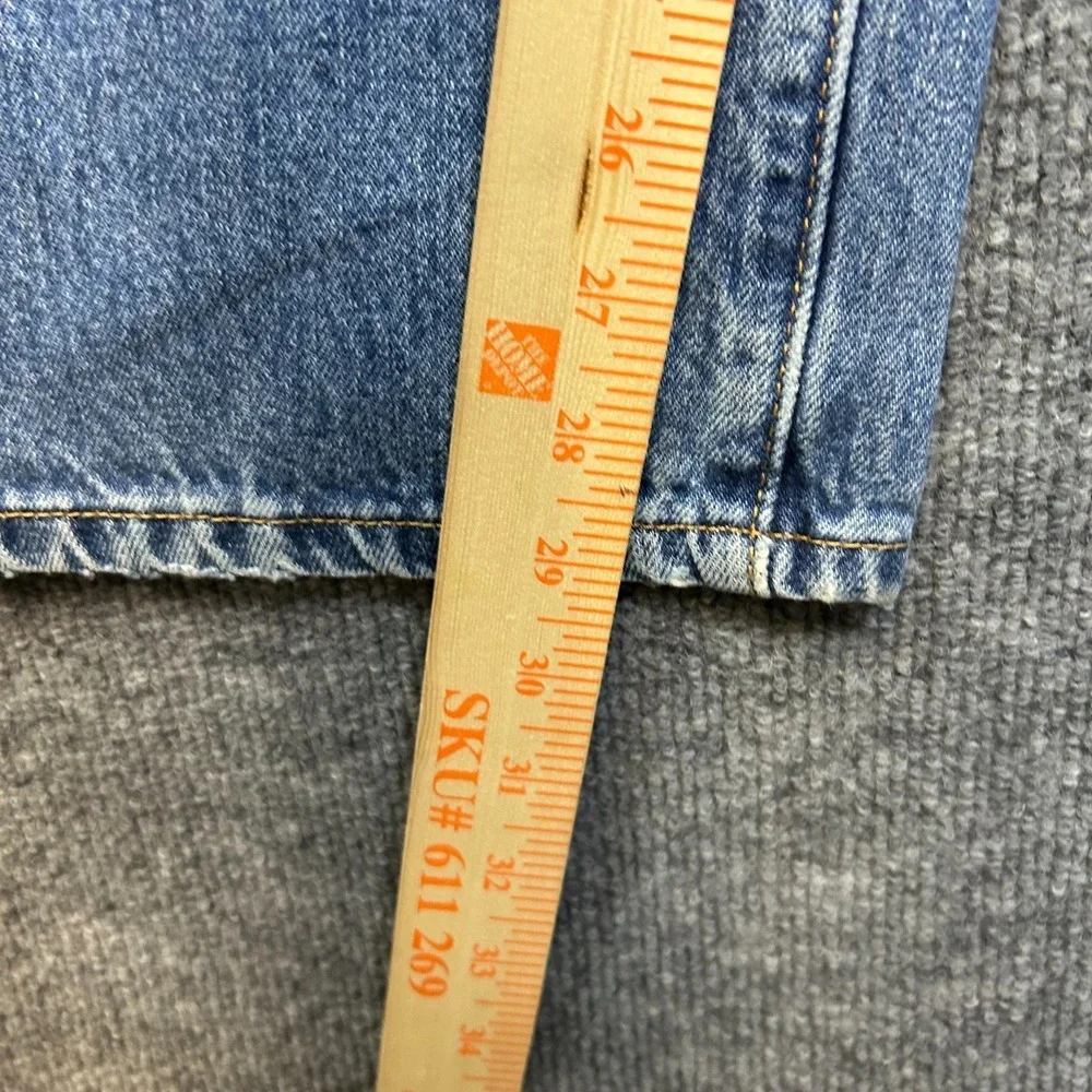 Levi's 501 Jeans Men's Blue Denim Straight Pockets Button‎ Fly Classic - 38X29